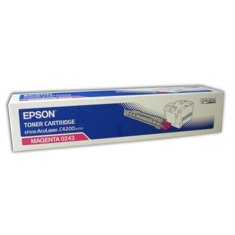 Toner Epson C13S050243 (C4200), magenta, originalni