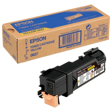 Toner Epson C13S050627 (C2900), rumena (yellow), originalni