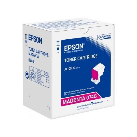 Toner Epson C13S050748 (AL-C300), magenta, originalni