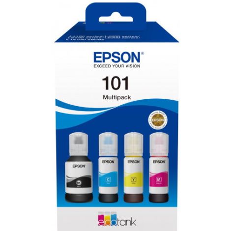 Kartuša Epson 101, C13T03V64A, T03V64A, CMYK, multipack, original