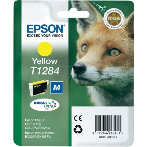 Kartuša Epson T1284, C13T12844012, rumena (yellow), original