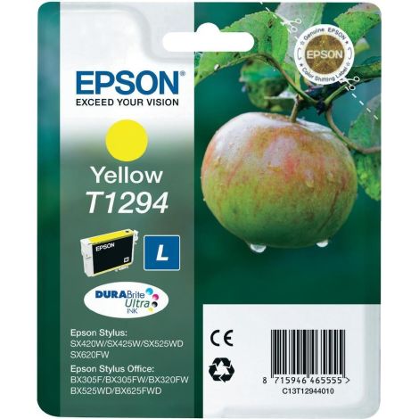 Kartuša Epson T1294, C13T12944012, rumena (yellow), original