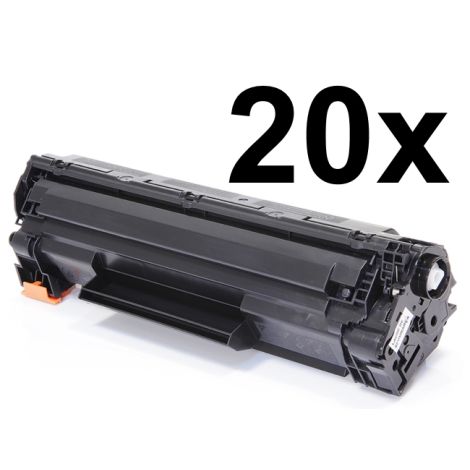 Toner 20 x HP CE285A (85A), dvajset paketov, črna (black), alternativni