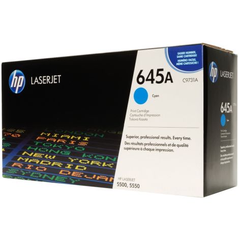 Toner HP C9731A (645A), cian (cyan), originalni