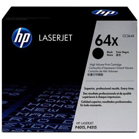 Toner HP CC364X (64X), črna (black), originalni