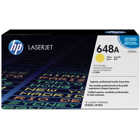 Toner HP CE262A (648A), rumena (yellow), originalni