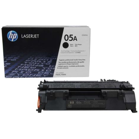 Toner HP CE505A (05A), črna (black), originalni