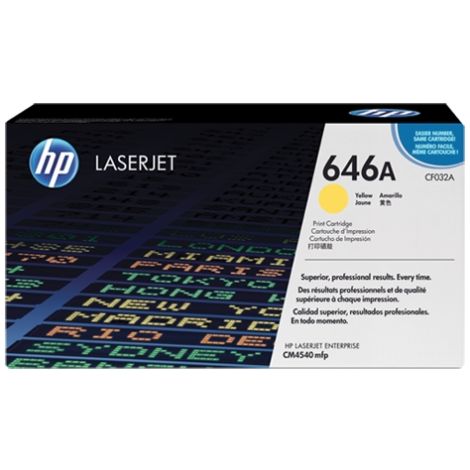 Toner HP CF032A (646A), rumena (yellow), originalni