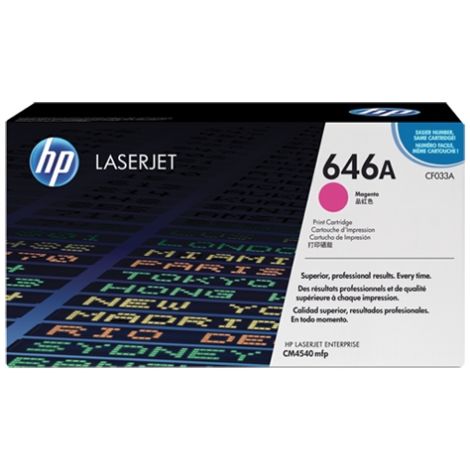 Toner HP CF033A (646A), magenta, originalni