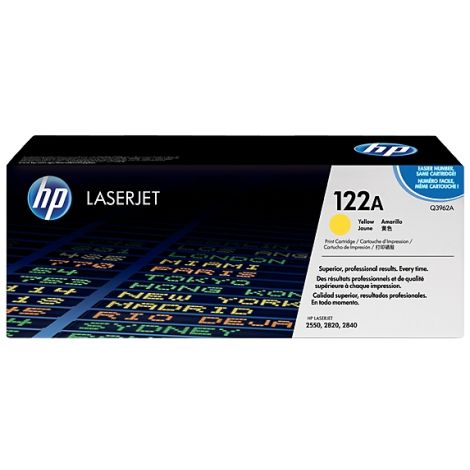 Toner HP Q3962A (122A), rumena (yellow), originalni