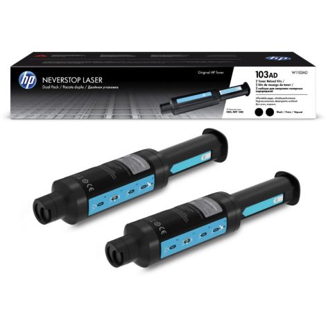 Toner HP W1103AD (103AD), dvojni paket, črna (black), originalni