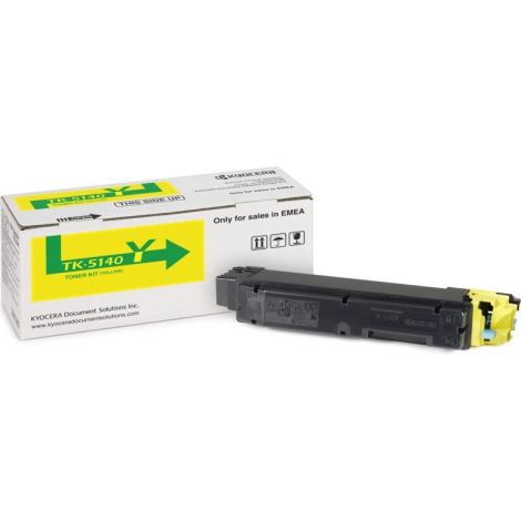 Toner Kyocera TK-5140Y, rumena (yellow), originalni