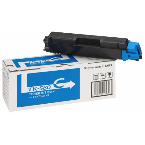 Toner Kyocera TK-580C, cian (cyan), originalni