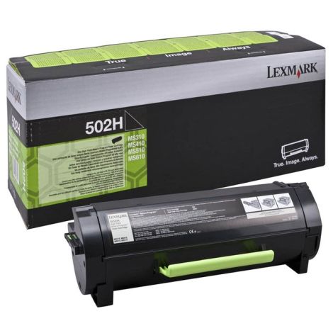 Toner Lexmark 502H, 50F2H00 (MS310, MS312, MS410, MS412, MS510, MS610), črna (black), originalni