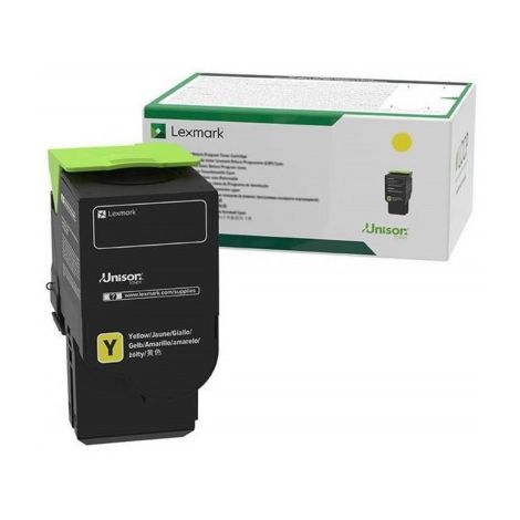 Toner Lexmark C242XY0 (MC2640, C2535, C2425, MC2425, MC2535), rumena (yellow), originalni