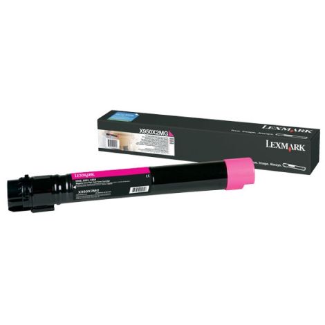 Toner Lexmark X950X2MG (X950), magenta, originalni