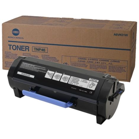 Toner Konica Minolta TNP46, A6VK01W, črna (black), originalni