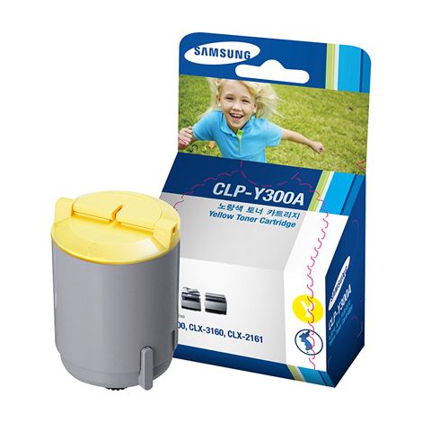 Toner Samsung CLP-Y300A, rumena (yellow), originalni