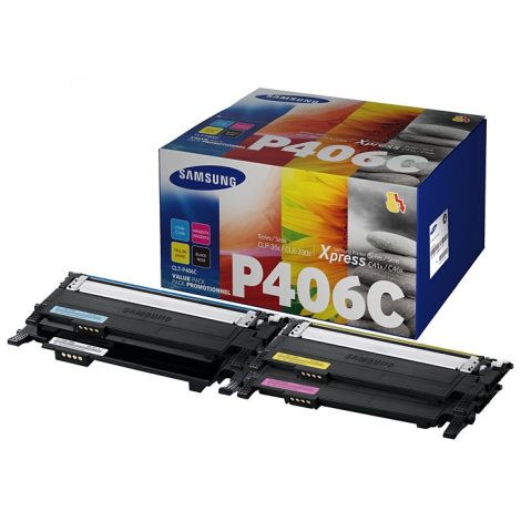 Toner Samsung CLT-P406C, CMYK, štvorbalenie, multipack, originalni