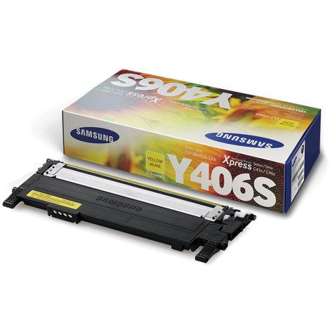 Toner Samsung CLT-Y406S, rumena (yellow), originalni