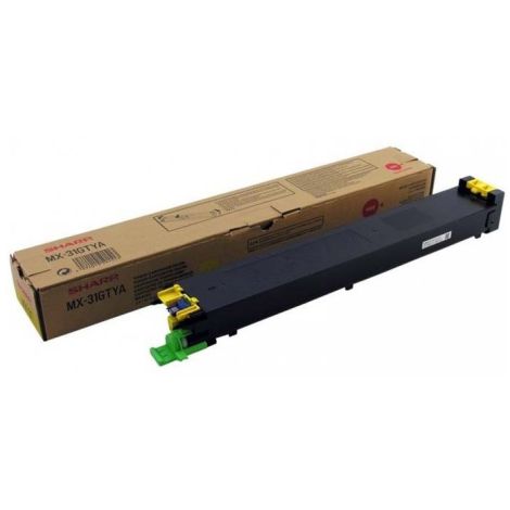 Toner Sharp MX-31GTYA, rumena (yellow), originalni